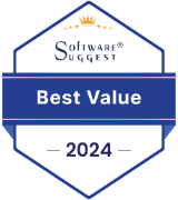 Best Value 2024. SoftwareSuggest Award.