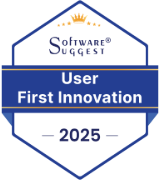 User First Innovation 2025. SoftwareSuggest Award.